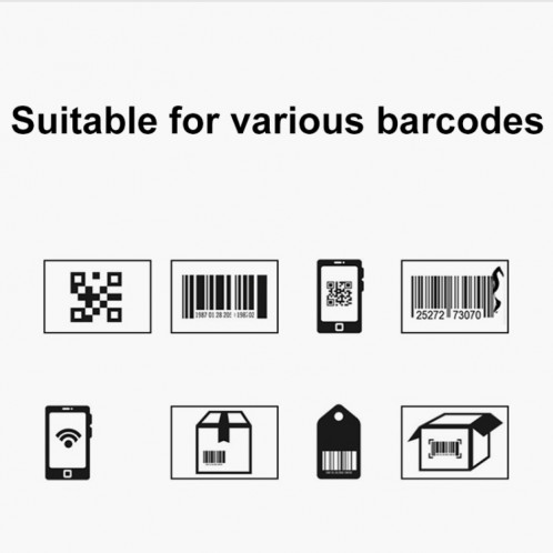 Scanner de code QR pour écran de téléphone portable, scanner de caissier de supermarché, modèle : M930 SH6501651-010